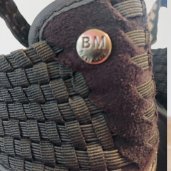 BERNIE MEV Woven Black and Bronze ,Women's Wedge - Picture 6 of 7